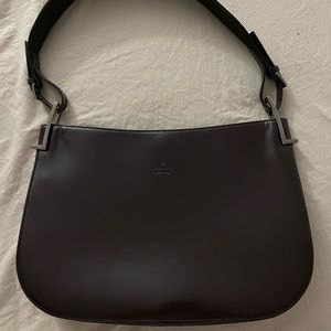 vintage chocolate brown gucci purse